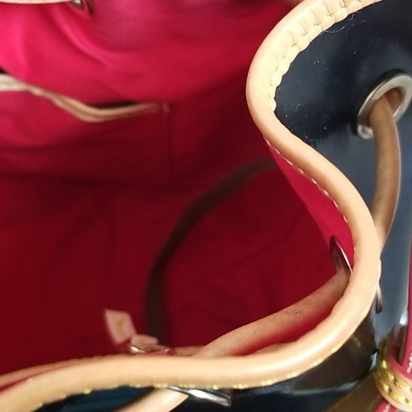 Dooney and Bourke Patent drawstring bag - Picture 7 of 10